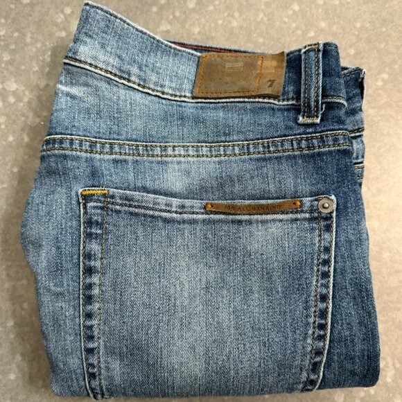 7 For All Mankind Slimmy Coachella Blue Jeans - Size 32 - Picture 2 of 16